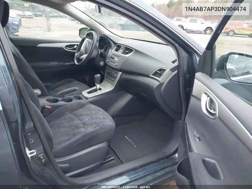 1N4AB7AP3DN904474 2013 Nissan Sentra Sv
