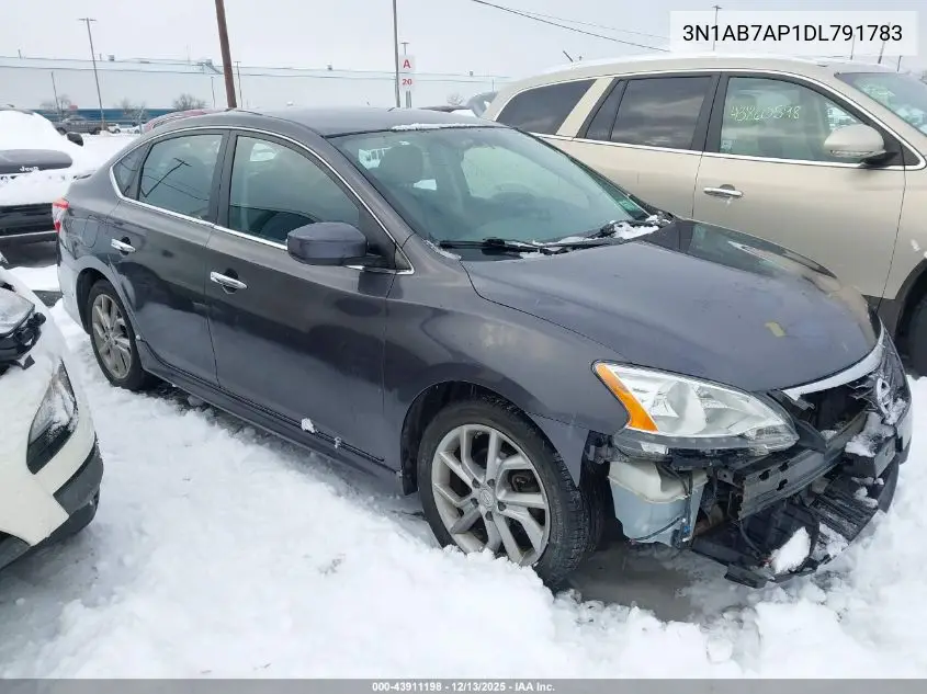 3N1AB7AP1DL791783 2013 Nissan Sentra Sr