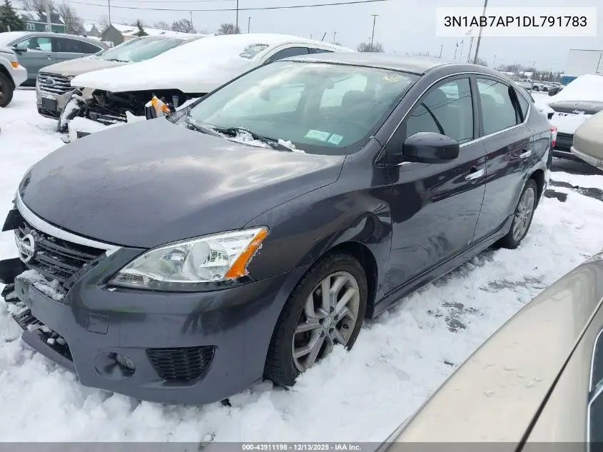 3N1AB7AP1DL791783 2013 Nissan Sentra Sr