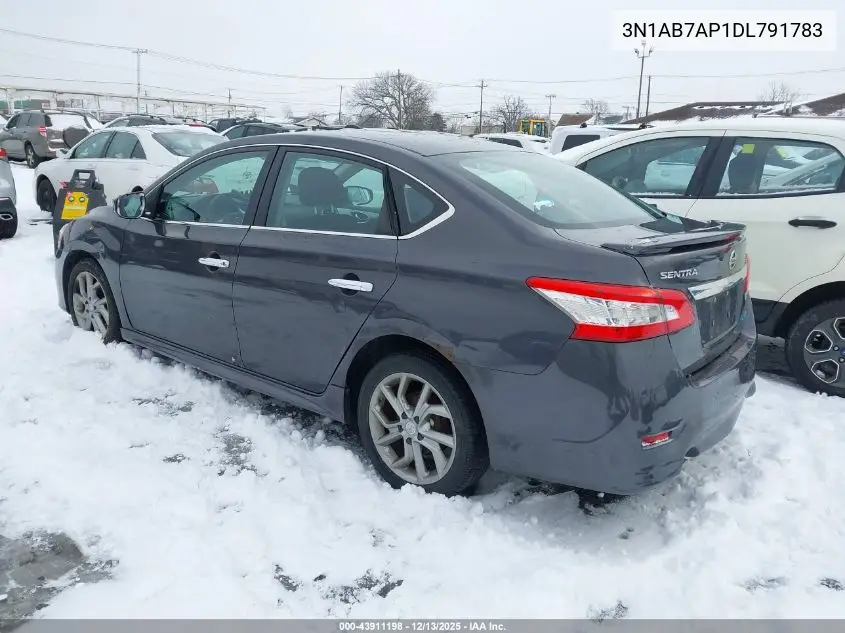 3N1AB7AP1DL791783 2013 Nissan Sentra Sr