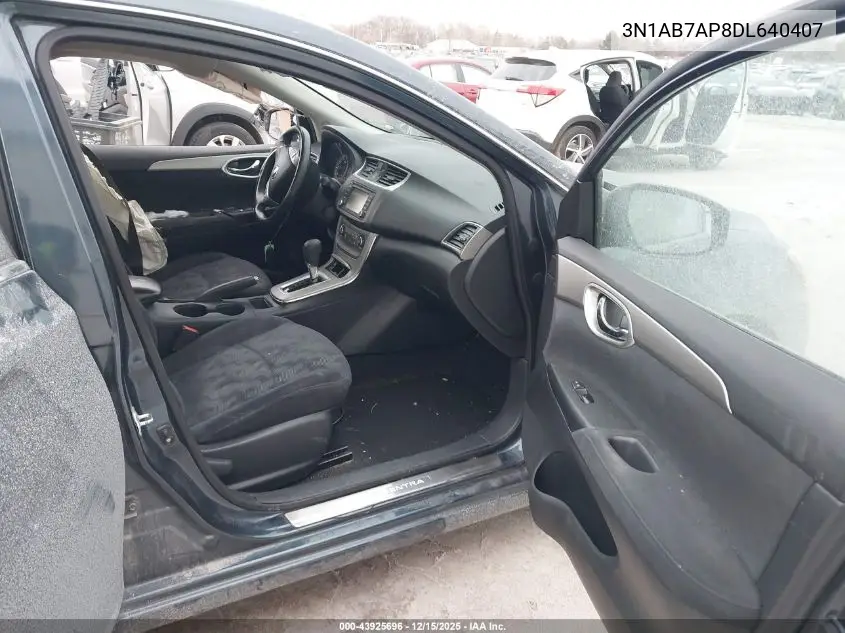 3N1AB7AP8DL640407 2013 Nissan Sentra Sv