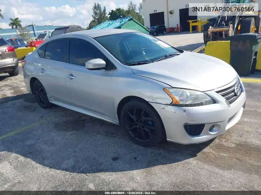 3N1AB7AP3DL760566 2013 Nissan Sentra Sr