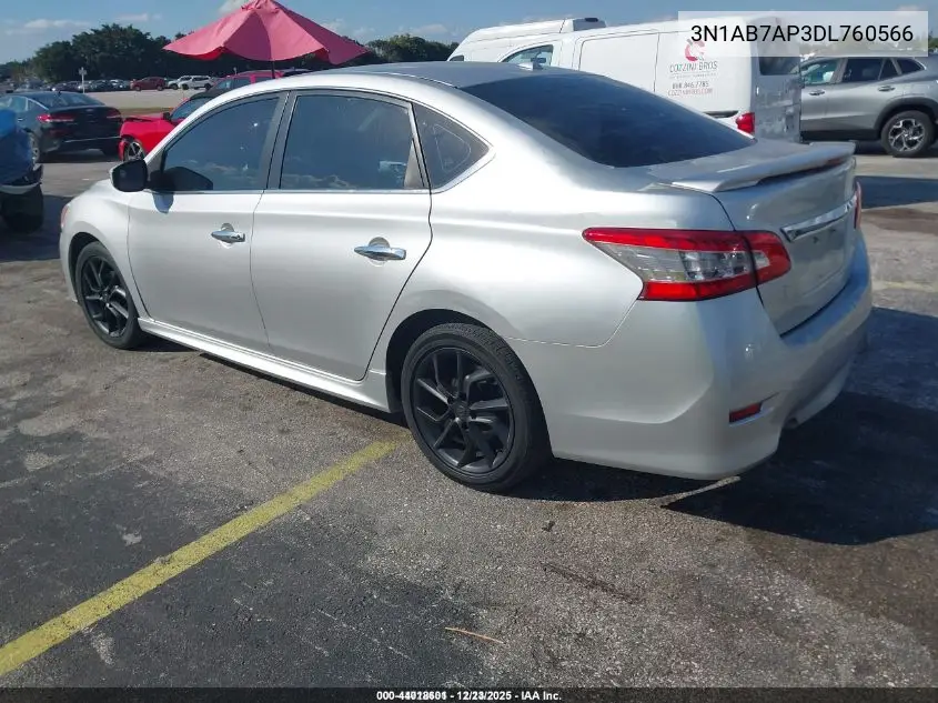 3N1AB7AP3DL760566 2013 Nissan Sentra Sr