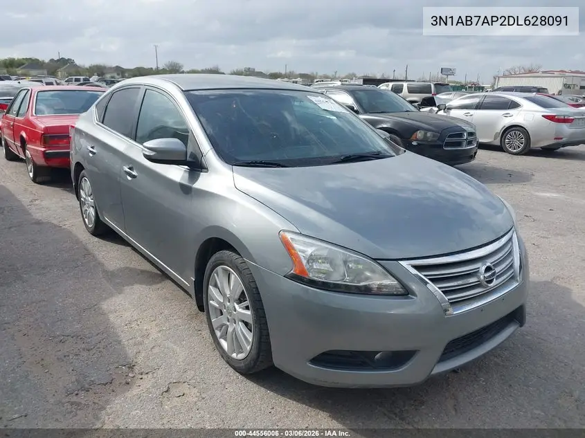 3N1AB7AP2DL628091 2013 Nissan Sentra Sl