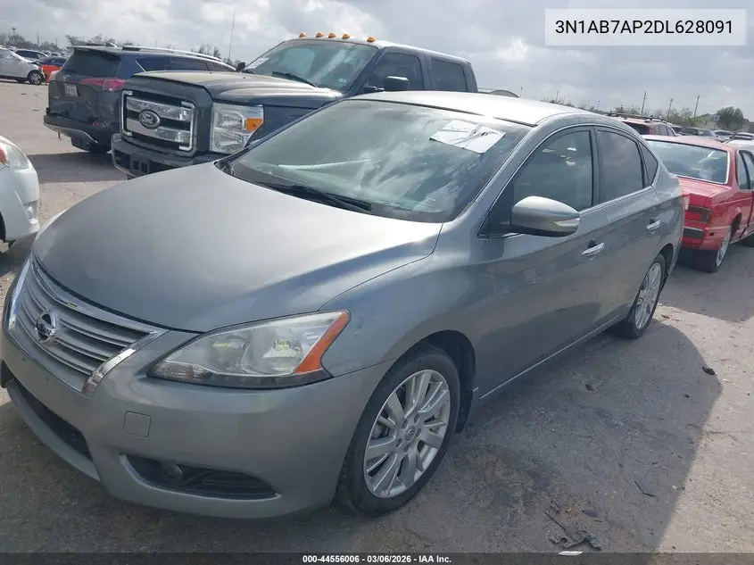 3N1AB7AP2DL628091 2013 Nissan Sentra Sl