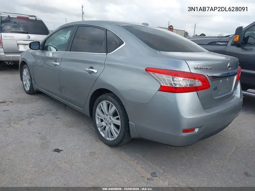 3N1AB7AP2DL628091 2013 Nissan Sentra Sl