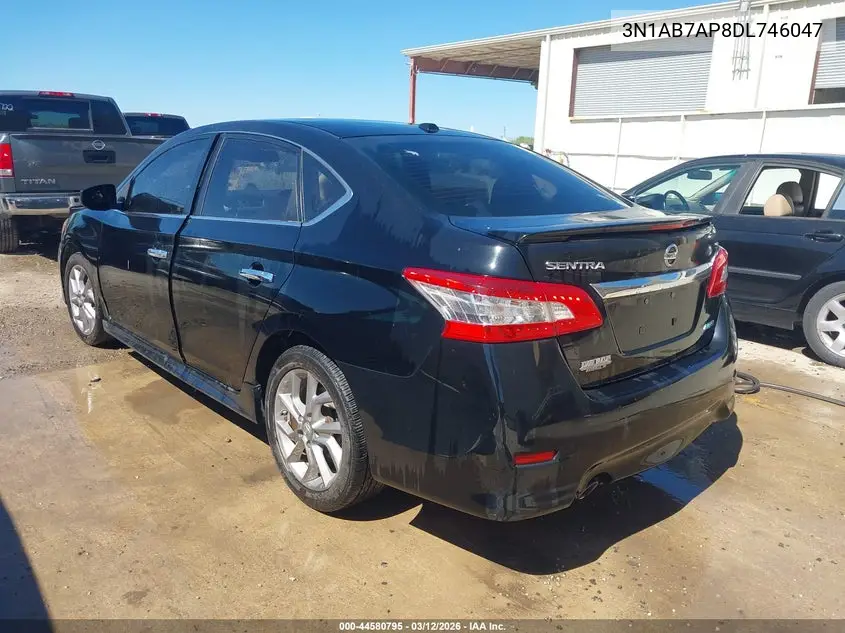 3N1AB7AP8DL746047 2013 Nissan Sentra Sr