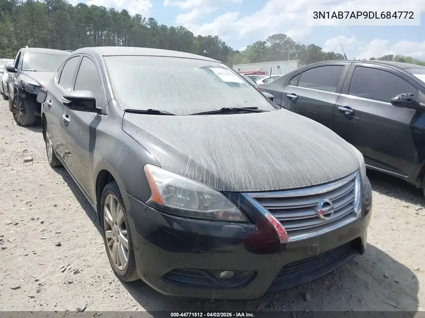 3N1AB7AP9DL684772 2013 Nissan Sentra Sl