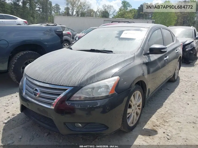 3N1AB7AP9DL684772 2013 Nissan Sentra Sl
