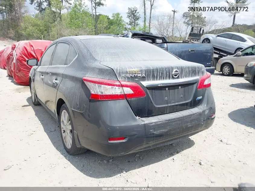 3N1AB7AP9DL684772 2013 Nissan Sentra Sl