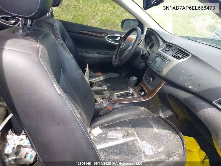 3N1AB7AP6EL668479 2014 Nissan Sentra S/Sv/Sr/Sl