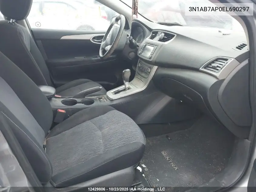3N1AB7AP0EL690297 2014 Nissan Sentra S/Sv/Sr/Sl