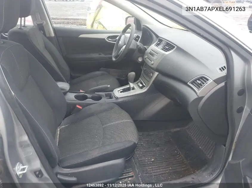 3N1AB7APXEL691263 2014 Nissan Sentra 1.8 S/1.8 Sl/1.8 Sr/1.8 Sv