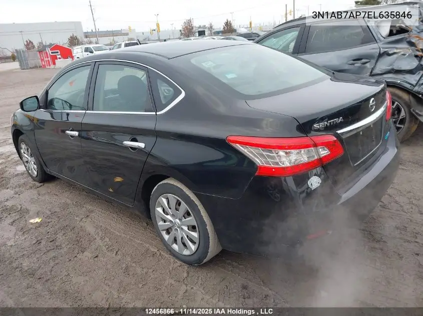3N1AB7AP7EL635846 2014 Nissan Sentra
