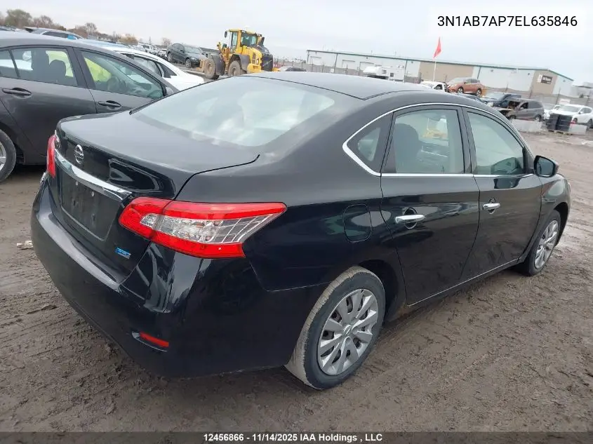3N1AB7AP7EL635846 2014 Nissan Sentra