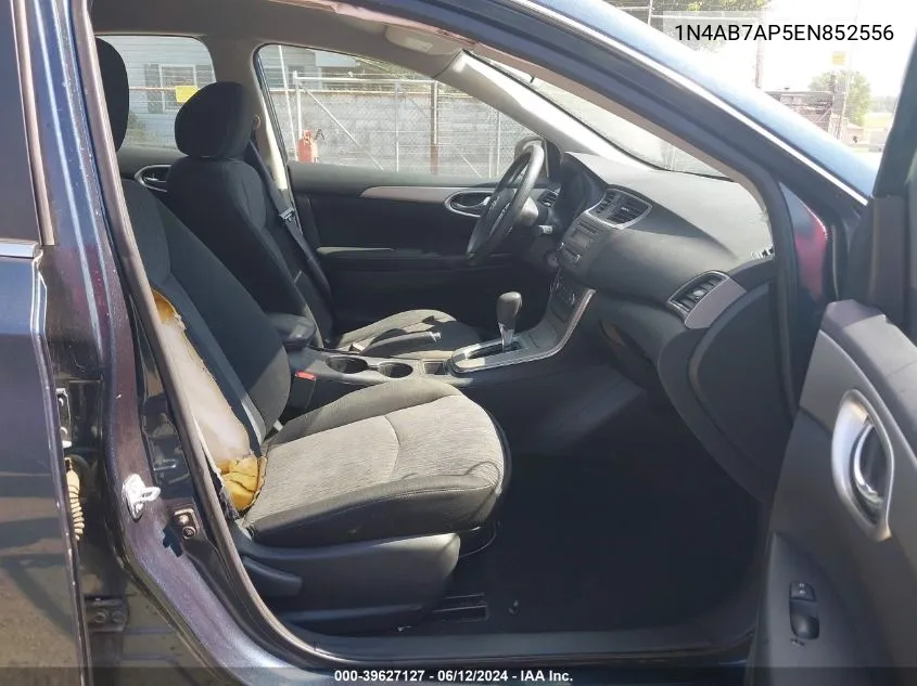 1N4AB7AP5EN852556 2014 Nissan Sentra Fe+ S/Fe+ Sv/S/Sl/Sr/Sv