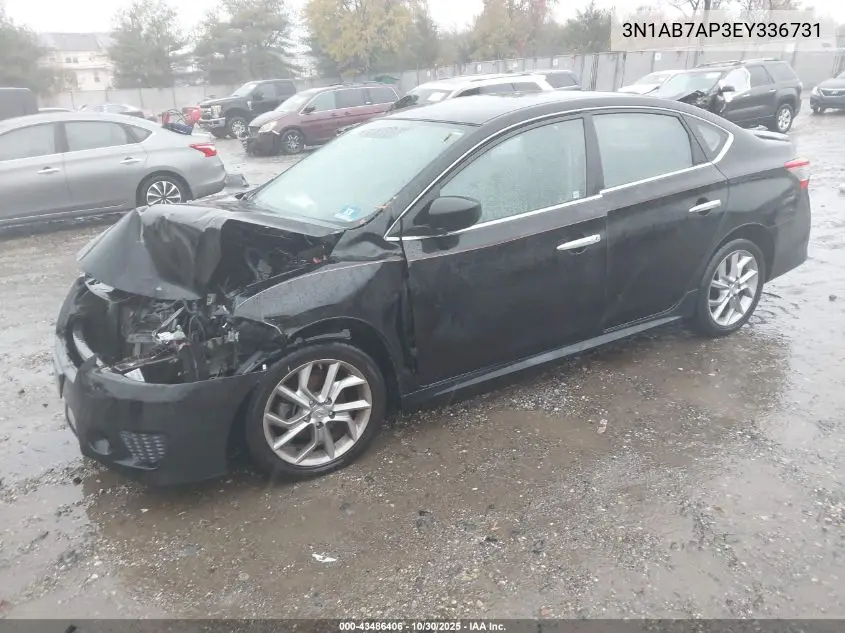 3N1AB7AP3EY336731 2014 Nissan Sentra Sr