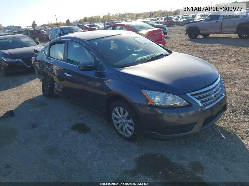 3N1AB7AP9EY300977 2014 Nissan Sentra S
