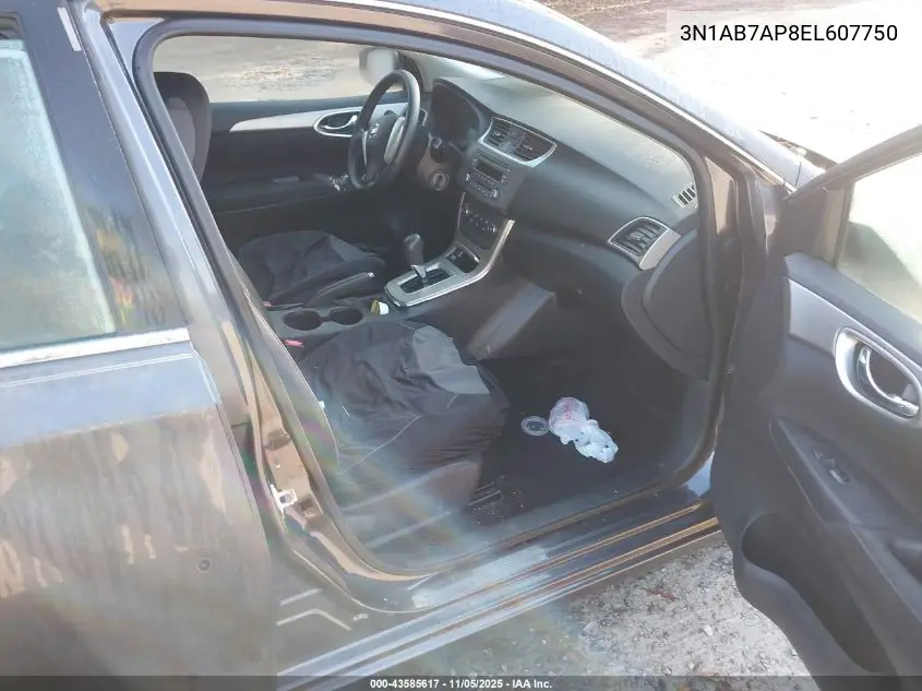 3N1AB7AP8EL607750 2014 Nissan Sentra S