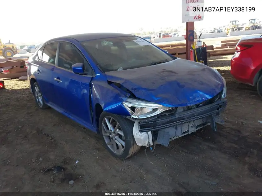 3N1AB7AP1EY338199 2014 Nissan Sentra Sr