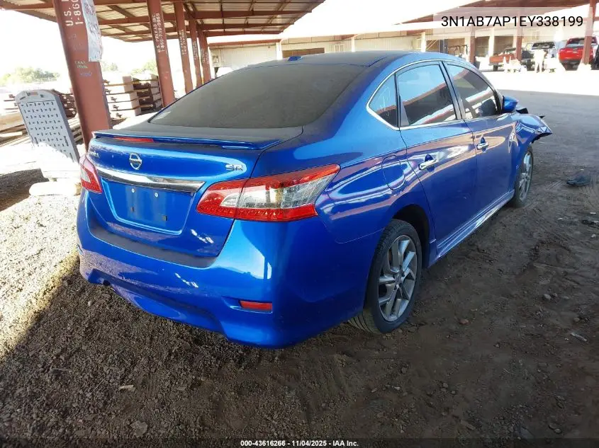 3N1AB7AP1EY338199 2014 Nissan Sentra Sr