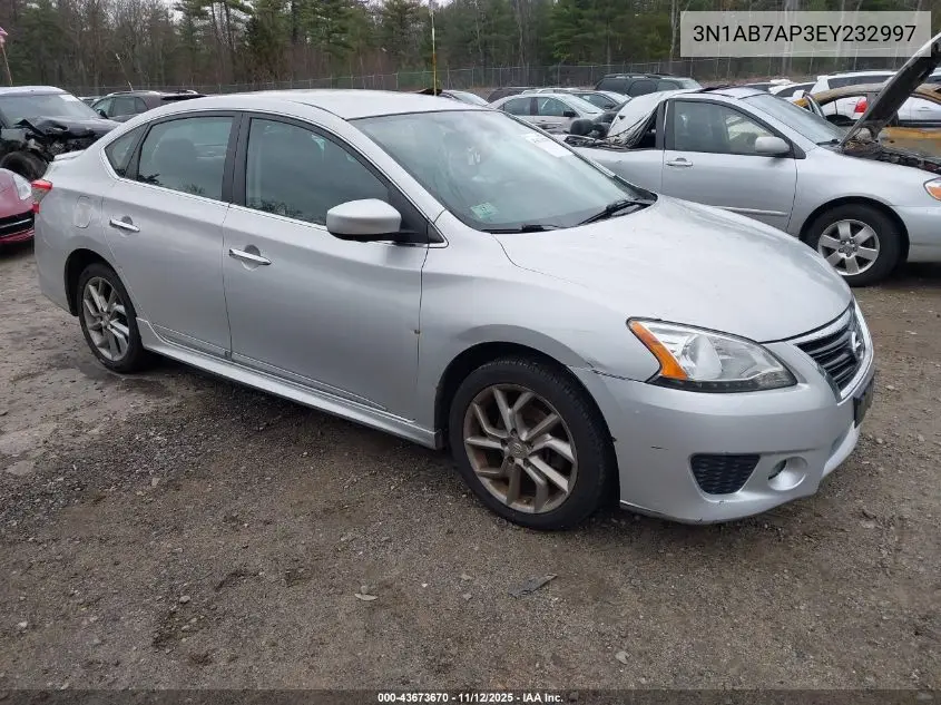 3N1AB7AP3EY232997 2014 Nissan Sentra Sr