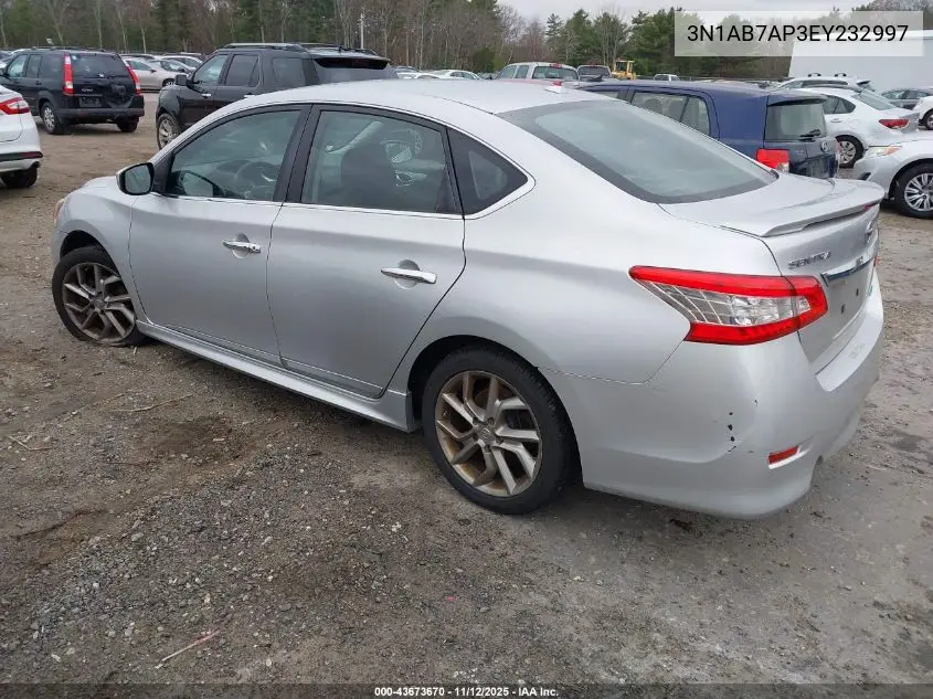 3N1AB7AP3EY232997 2014 Nissan Sentra Sr