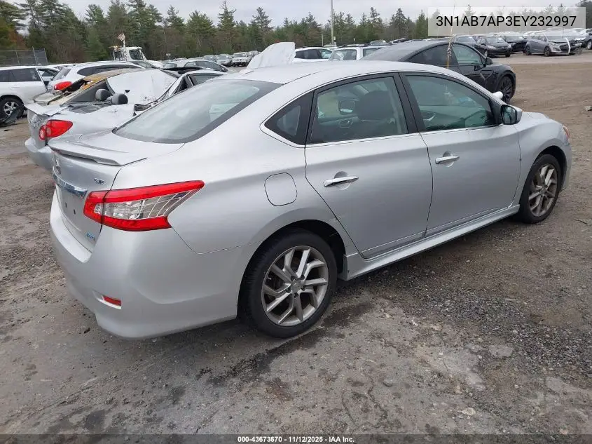 3N1AB7AP3EY232997 2014 Nissan Sentra Sr