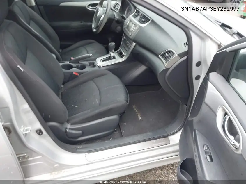 3N1AB7AP3EY232997 2014 Nissan Sentra Sr