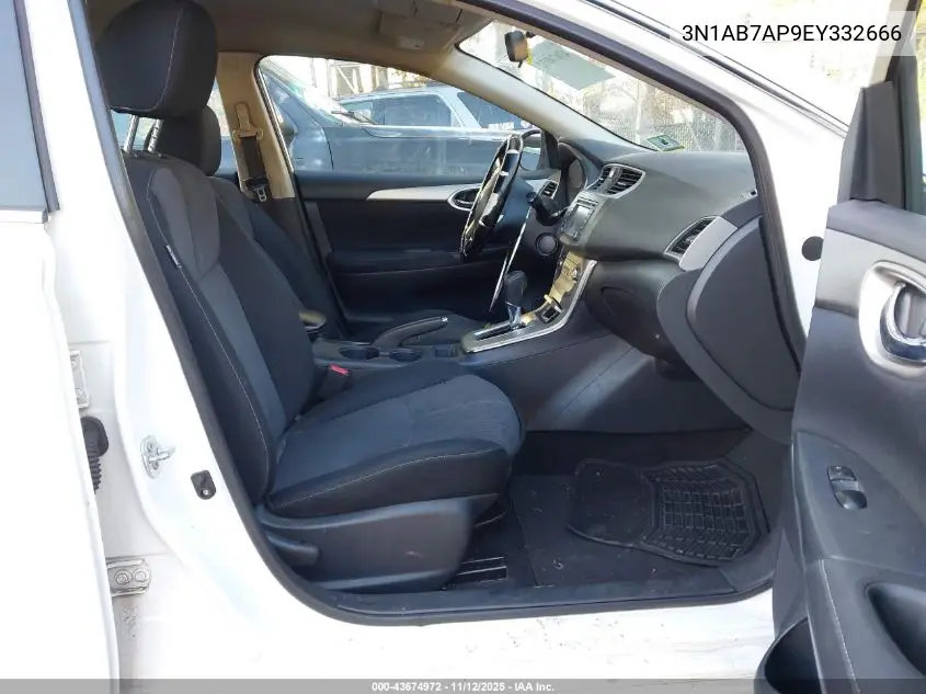 3N1AB7AP9EY332666 2014 Nissan Sentra Sv