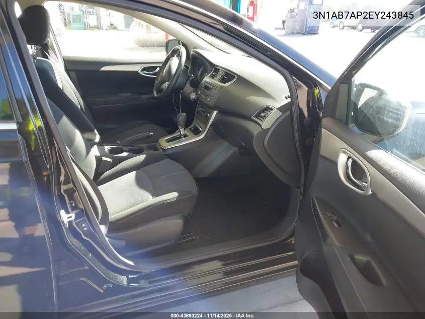 3N1AB7AP2EY243845 2014 Nissan Sentra Fe+ S/Fe+ Sv/S/Sl/Sr/Sv