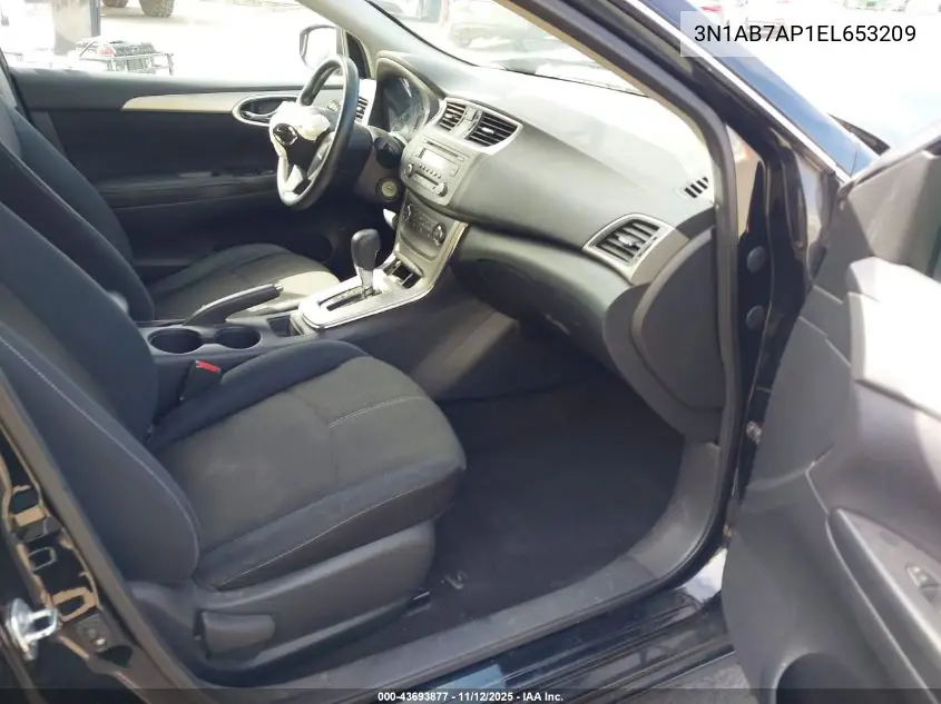 3N1AB7AP1EL653209 2014 Nissan Sentra S
