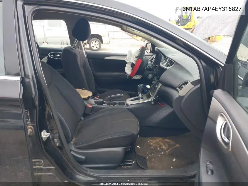 3N1AB7AP4EY316827 2014 Nissan Sentra Fe+ S