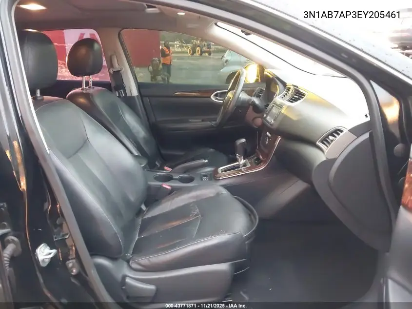 3N1AB7AP3EY205461 2014 Nissan Sentra Sl