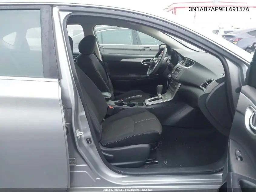 3N1AB7AP9EL691576 2014 Nissan Sentra S