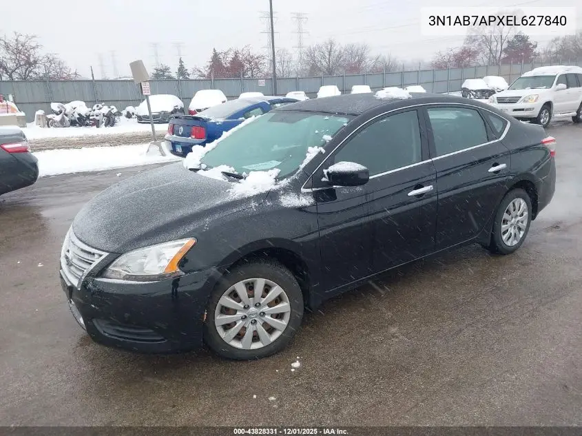 3N1AB7APXEL627840 2014 Nissan Sentra Fe+ S