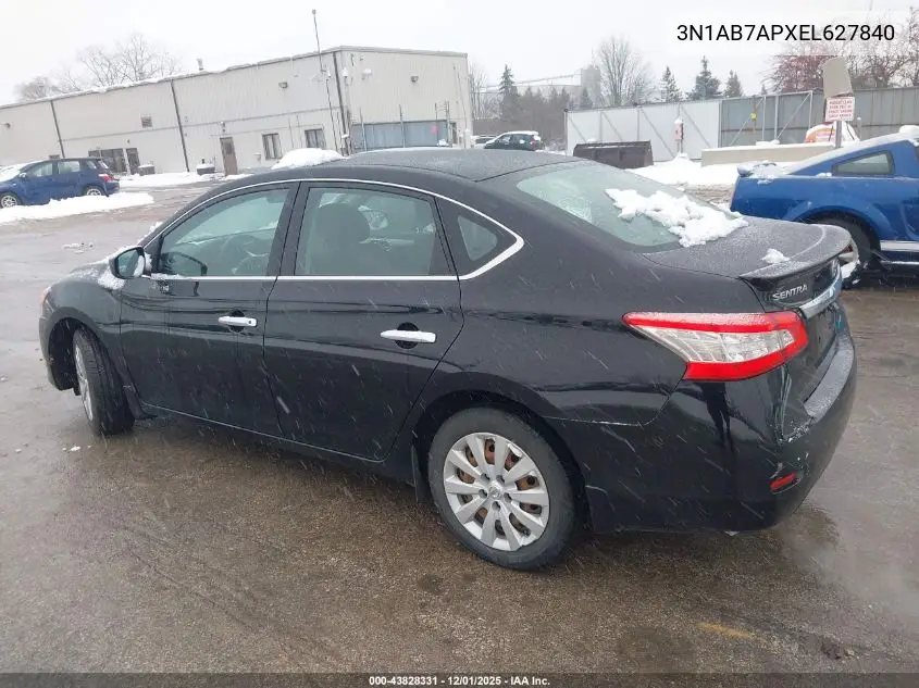 3N1AB7APXEL627840 2014 Nissan Sentra Fe+ S