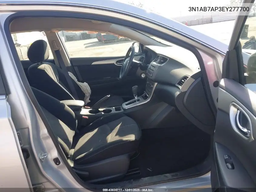 3N1AB7AP3EY277700 2014 Nissan Sentra Sv
