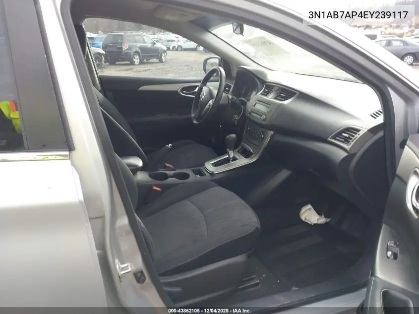 3N1AB7AP4EY239117 2014 Nissan Sentra Sv
