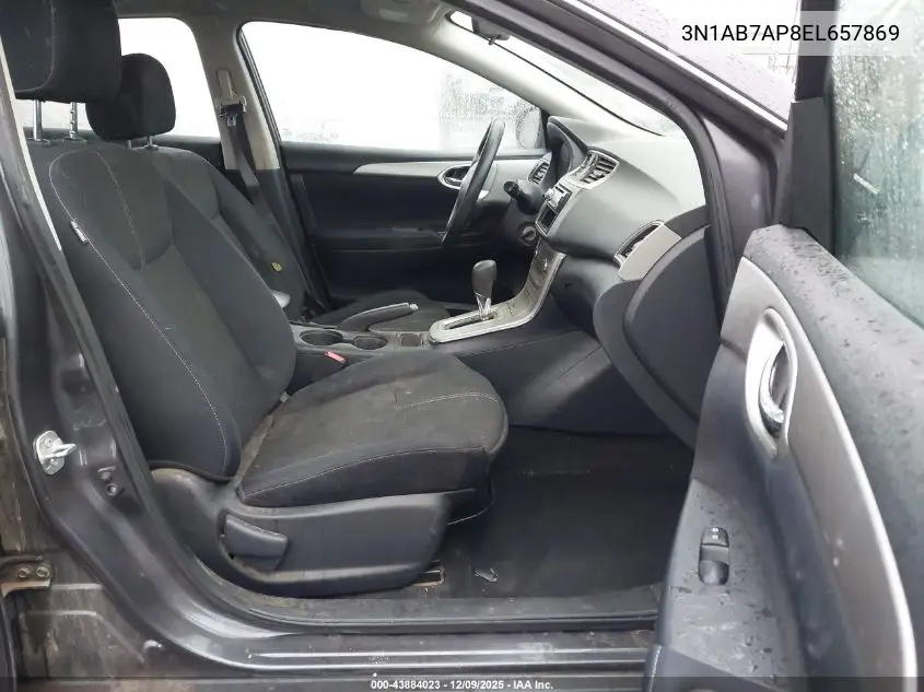 3N1AB7AP8EL657869 2014 Nissan Sentra S