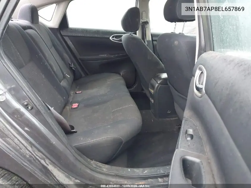 3N1AB7AP8EL657869 2014 Nissan Sentra S