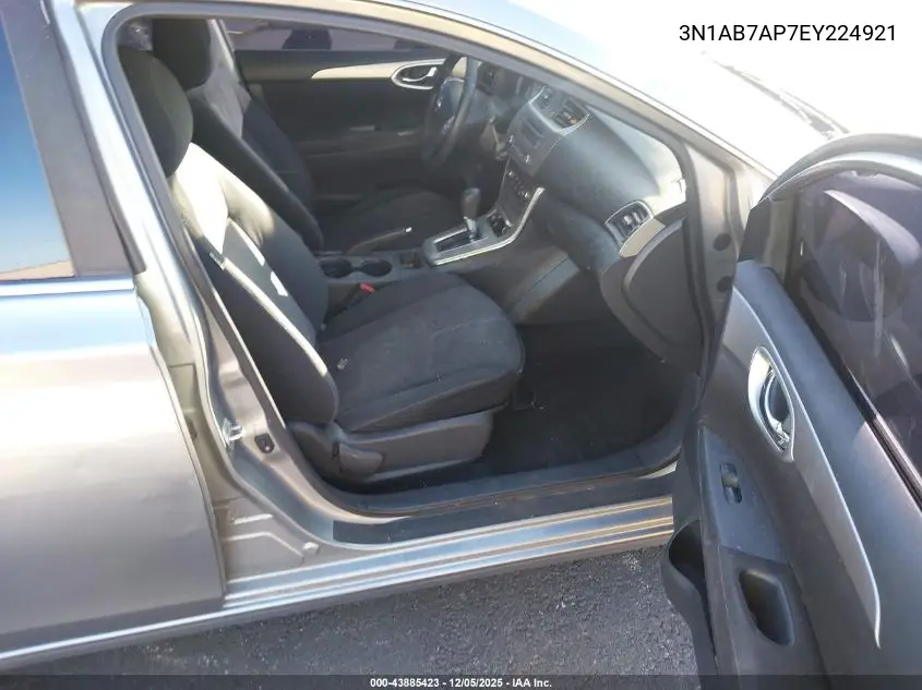 3N1AB7AP7EY224921 2014 Nissan Sentra Sv