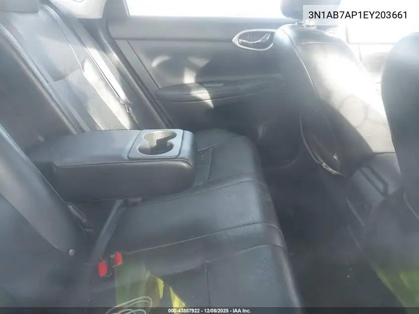 3N1AB7AP1EY203661 2014 Nissan Sentra Sl