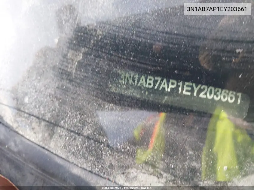 3N1AB7AP1EY203661 2014 Nissan Sentra Sl