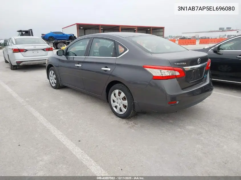 3N1AB7AP5EL696080 2014 Nissan Sentra S