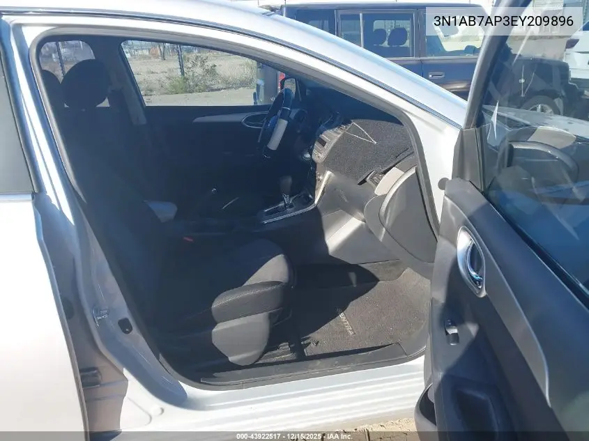 3N1AB7AP3EY209896 2014 Nissan Sentra Sv