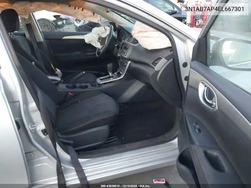3N1AB7AP4EL667301 2014 Nissan Sentra Fe+ S/Fe+ Sv/S/Sl/Sr/Sv