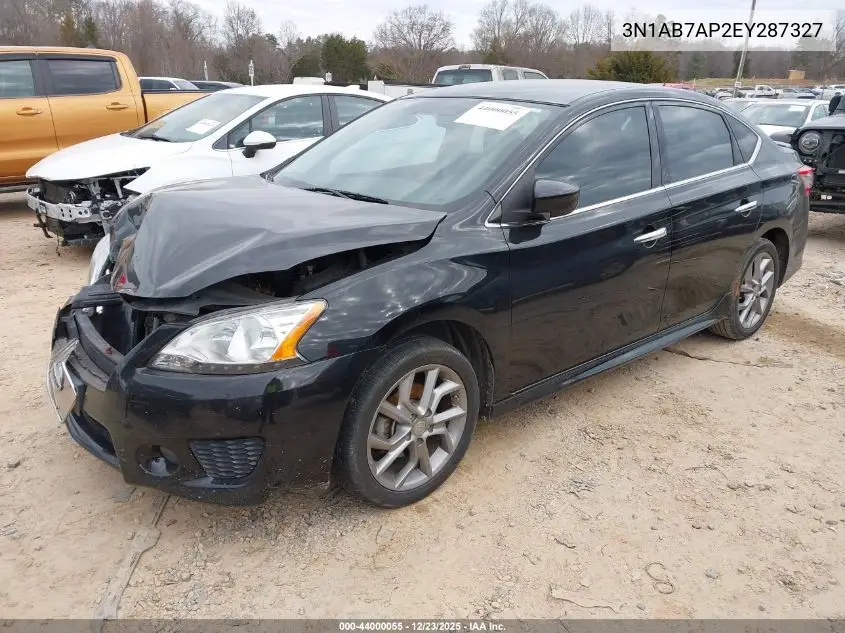 3N1AB7AP2EY287327 2014 Nissan Sentra Sr