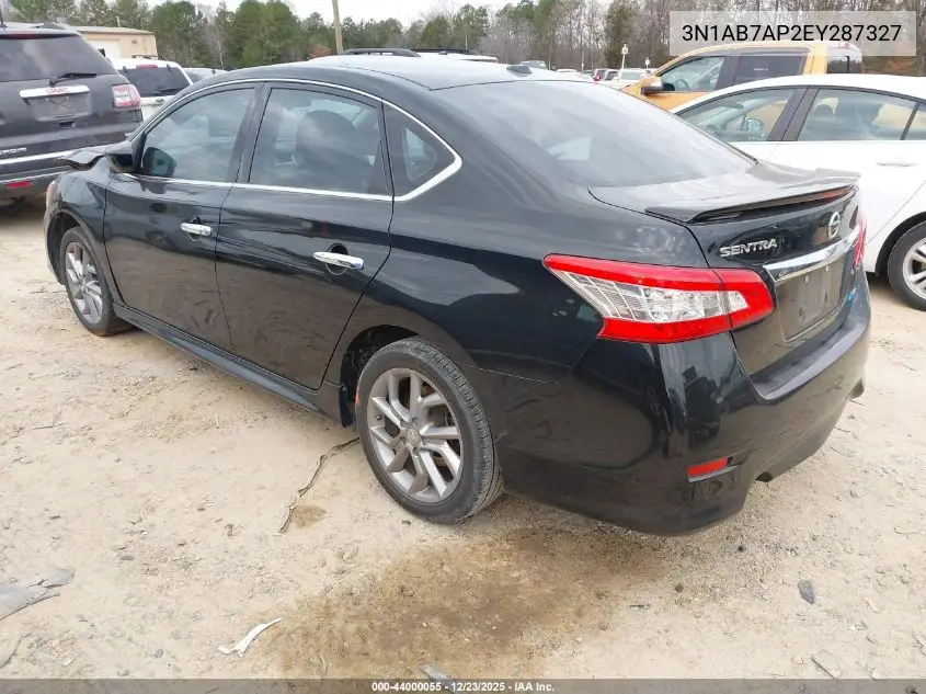 3N1AB7AP2EY287327 2014 Nissan Sentra Sr