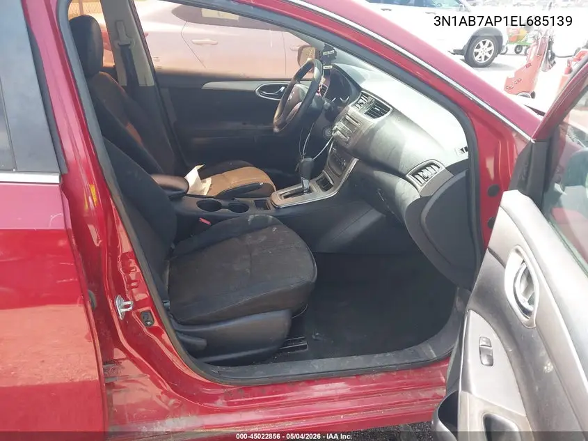 3N1AB7AP1EL685139 2014 Nissan Sentra S
